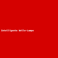 Intelligente Wolle-Lampe